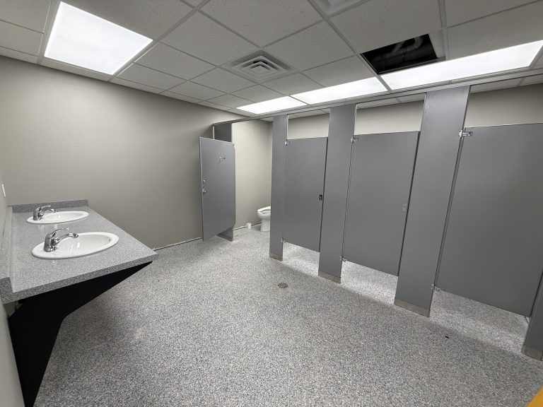 basement restrooms